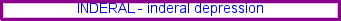 Inderal medication